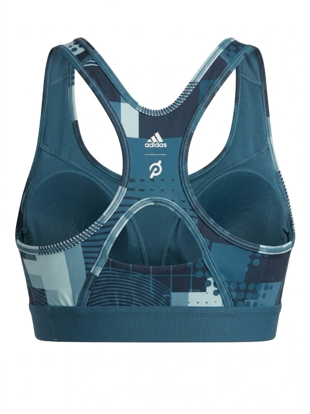Adidas X Peloton Blue Motion Heat Sports Bra - Size XS - Picture 2 of 7